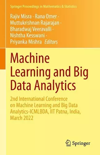 Machine Learning and Big Data Analytics cover