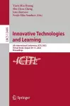 Innovative Technologies and Learning cover