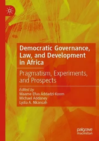 Democratic Governance, Law, and Development in Africa cover