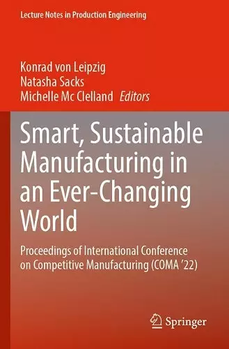 Smart, Sustainable Manufacturing in an Ever-Changing World cover