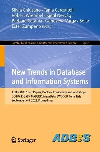 New Trends in Database and Information Systems cover