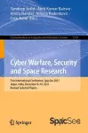 Cyber Warfare, Security and Space Research cover