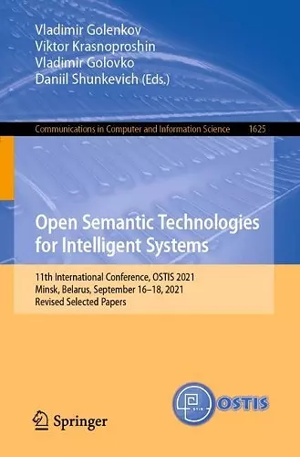 Open Semantic Technologies for Intelligent Systems cover