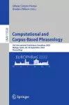 Computational and Corpus-Based Phraseology cover