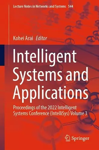 Intelligent Systems and Applications cover