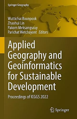 Applied Geography and Geoinformatics for Sustainable Development cover