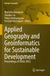 Applied Geography and Geoinformatics for Sustainable Development cover