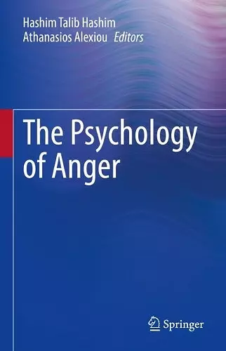 The Psychology of Anger cover