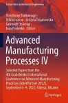 Advanced Manufacturing Processes IV cover