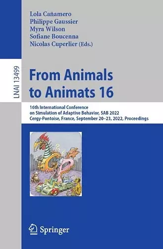 From Animals to Animats 16 cover