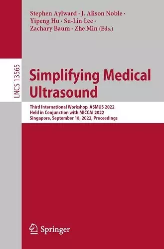 Simplifying Medical Ultrasound cover