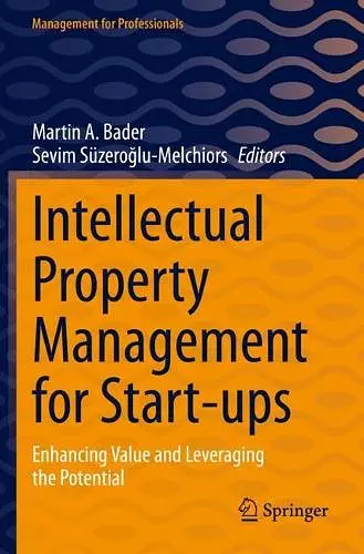 Intellectual Property Management for Start-ups cover