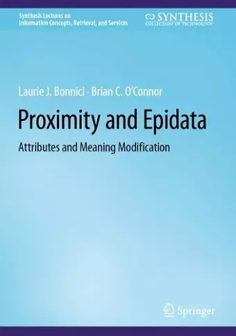 Proximity and Epidata cover