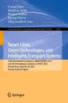 Smart Cities, Green Technologies, and Intelligent Transport Systems cover