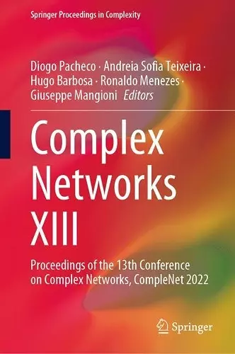 Complex Networks XIII cover