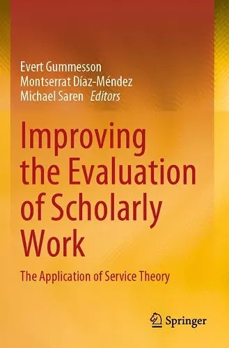 Improving the Evaluation of Scholarly Work cover