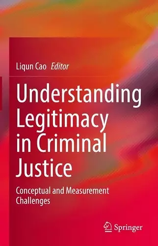 Understanding Legitimacy in Criminal Justice cover