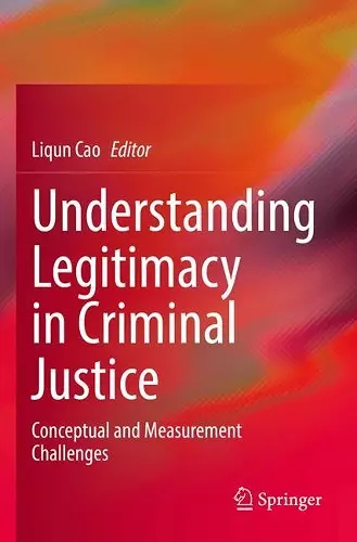 Understanding Legitimacy in Criminal Justice cover