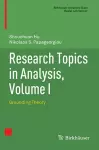 Research Topics in Analysis, Volume I cover