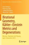 Birational Geometry, Kähler–Einstein Metrics and Degenerations cover