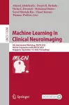 Machine Learning in Clinical Neuroimaging cover