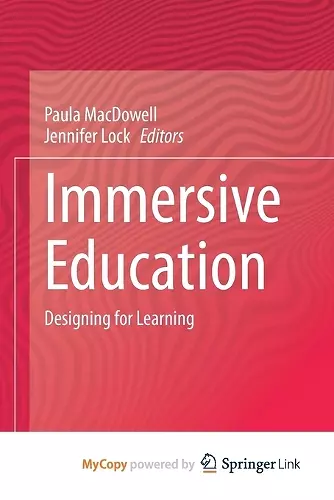 Immersive Education cover