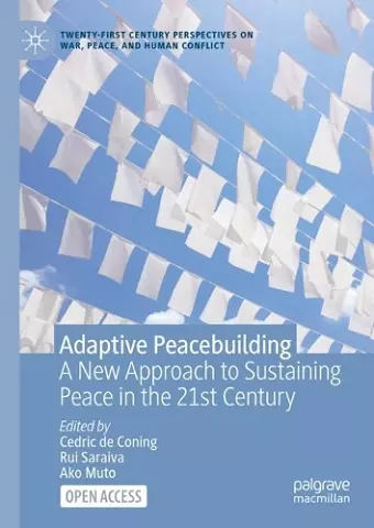 Adaptive Peacebuilding cover