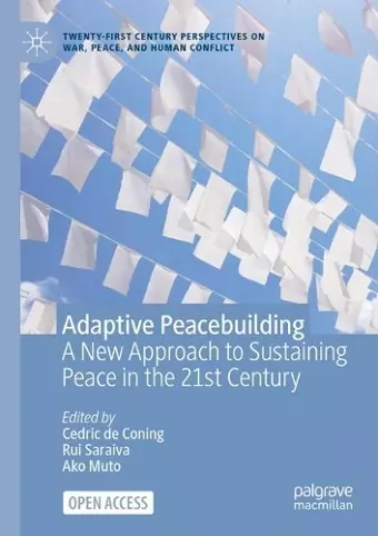 Adaptive Peacebuilding cover