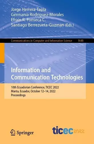 Information and Communication Technologies cover