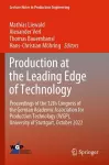 Production at the Leading Edge of Technology cover