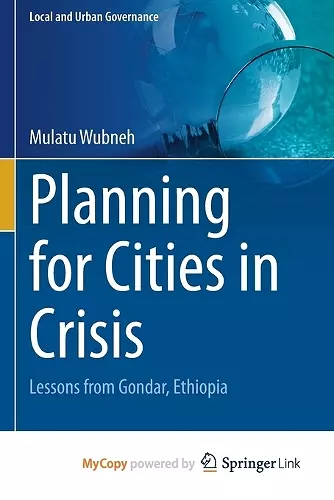 Planning for Cities in Crisis cover