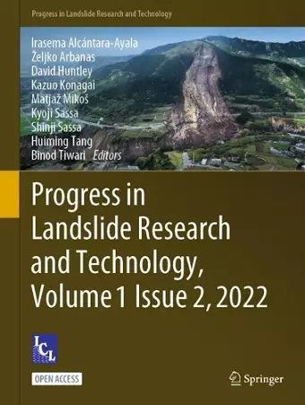 Progress in Landslide Research and Technology, Volume 1 Issue 2, 2022 cover