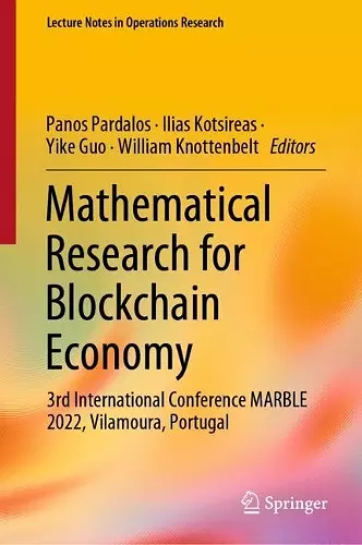 Mathematical Research for Blockchain Economy cover