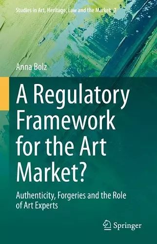 A Regulatory Framework for the Art Market? cover