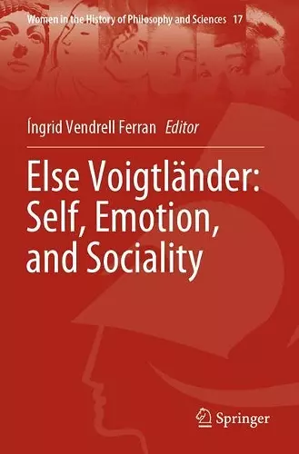 Else Voigtländer: Self, Emotion, and Sociality cover