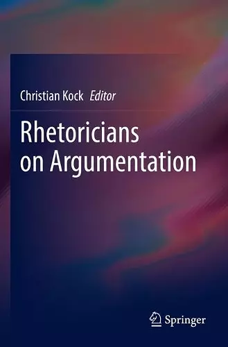 Rhetoricians on Argumentation cover