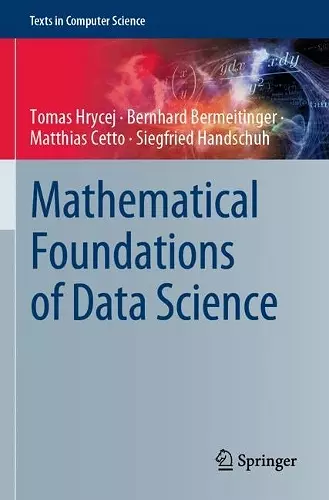 Mathematical Foundations of Data Science cover