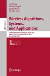 Wireless Algorithms, Systems, and Applications cover