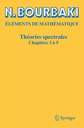 Théories spectrales cover