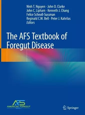 The AFS Textbook of Foregut Disease cover