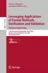 Leveraging Applications of Formal Methods, Verification and Validation. Software Engineering cover