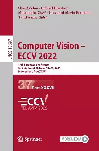 Computer Vision – ECCV 2022 cover