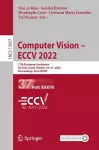 Computer Vision – ECCV 2022 cover