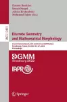 Discrete Geometry and Mathematical Morphology cover