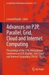 Advances on P2P, Parallel, Grid, Cloud and Internet Computing cover