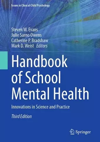 Handbook of School Mental Health cover