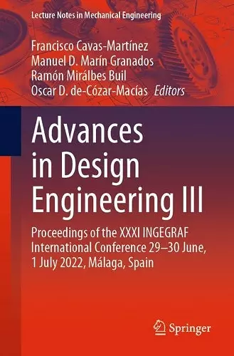 Advances in Design Engineering III cover