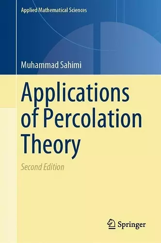 Applications of Percolation Theory cover