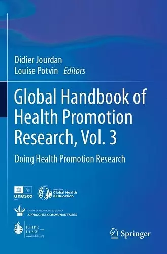 Global Handbook of Health Promotion Research, Vol. 3 cover
