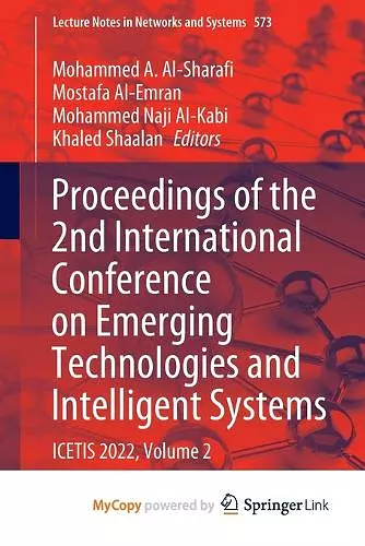 Proceedings of the 2nd International Conference on Emerging Technologies and Intelligent Systems cover